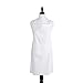 DII Cotton Commercial 2 Pockets Waist Half Apron, 28 x 18" Set of 2, Money Half Apron for Waitress, Waiter, Bartender, Restaurant, Bar, Cafe, Coffee Shop-White