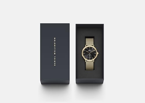 Daniel Wellington Men Black Round Analogue Watch- DW00100713K - Image 2