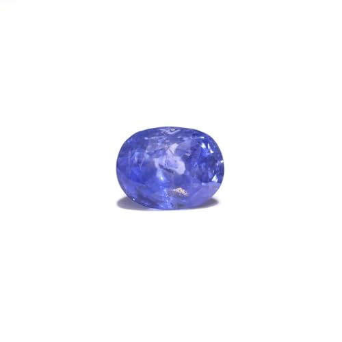 Saphir bleu Srilankan de 3,9 carats pour fabrication de bijoux ovale