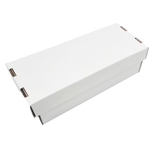 Trojan Packaging 1600 Count Trading Card Storage Box Trading Card Boxes Game Sport Card Cardboard Box Collectible Trading Card Cases for Baseball Card Football Card Basketball Card Storage