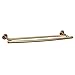 Amerock BH26545BBZ Arrondi 24 in (610 mm) Double Towel Bar in Brushed Bronze/Golden Champagne