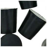 WidgetCo #3 Rubber Stoppers, Rubber Plugs, Tapered, Industrial Grade (Qty 25)