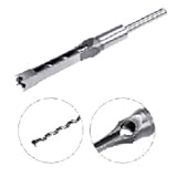 4-Piece Square Mortice Drill Bit Set 6-12 mm HSS - Woodworking Joinery Hole Cutter Tools for Mortise & Tenon, Fits Drill Press & Mortising Machines (4 pcs) - Image 4