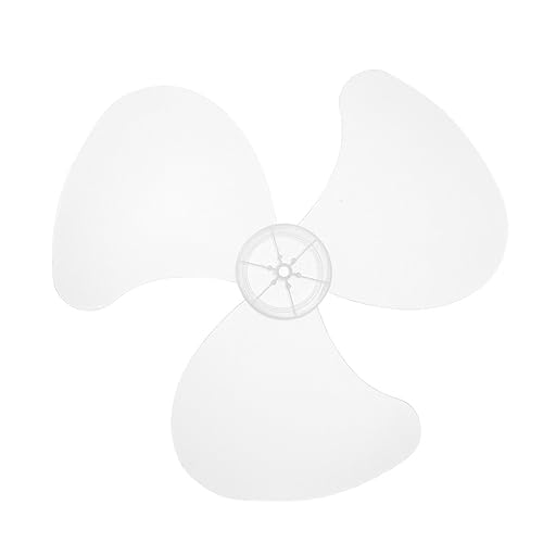 HOMSFOU Electric Fan Blades Replacement 14 Inch and 16 Inch Plastic Fan Blades Parts Accessory for Standing and Desktop Fans Low Noise Easy Installation