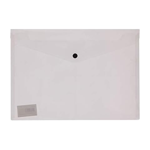 TTO Document Wallet Polypropylene A4 180μm White Cover