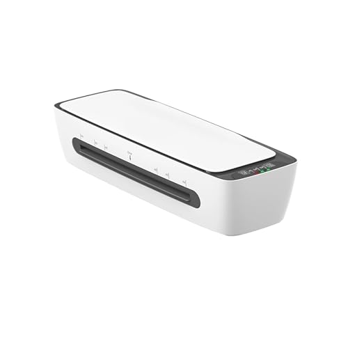 Máquina laminadora de escritorio SL688, tamaño A4, laminación en frío y caliente, adecuada for fundas laminadas A4/A5/A6 for el hogar y la oficina Para la oficina, la escuela