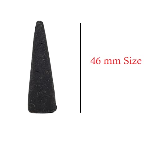Magic Dry Dhoop Cones for Pooja 1kg Big Size Pack I Fragrance - Lavender I 46mm Incense Cone Dhoop Natural Ingredients Charcoal Free I 900 gm Net Quantity