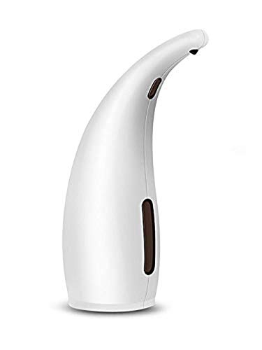 SmarTopus Dispensador automático de jabón 2020, dispensador de jabón espumoso sin contacto, dispensador de líquido con sensor eléctrico que funciona con pilas, botella desinfectante de manos sin