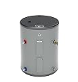 GE Appliances 26 Gallon Versatile, Electric Water Heater with Adjustable Thermostat & Drain Valve, Side Port, Lowboy, 240 Volt