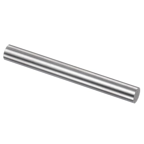 QUARKZMAN Runder Stahlmetallstab, 8mm x 60mm Hochgeschwindigkeitsstahl (HSS) Drehbank Werkzeug, für Wellen, Zahnräder, Langweilmaschinen, Miniatur-DIY-Bastelprojekte