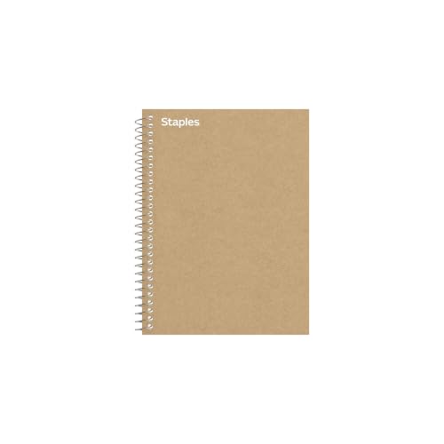 Staples Premium Spiral Notebook