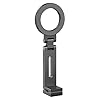 Support Téléphone Avion Pliable Et Magnétique - Rotation 360°, Fixation Stable - Pour Vlog, étude, Maison, Voyage