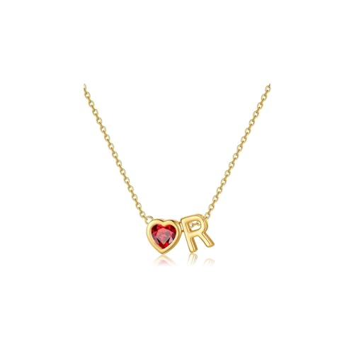 Turandoss �����ւ̃o�����^�C���f�[�M�t�g - �C�j�V�����a���΃l�b�N���X �g�����f�B�ŏ�i��14K�S�[���h���b�L���� A-Z �a���΃y���_���g�l�b�N���X �ޏ� �� �� �W���G���[�M�t�g, 16 inches + 2.5 inches extend