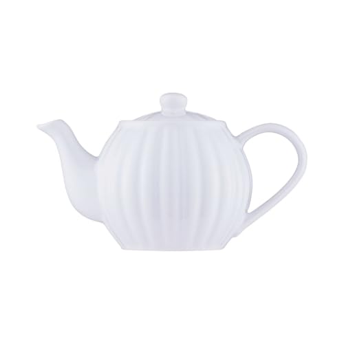Price & Kensington Luxe 2 Cup Stoneware Teapot 450 ml (2 Cup Teapot White)