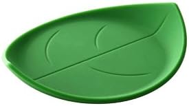 Rittai - Green Silicone Leaf Shaped Cup Coaster, Modern Kitchen Accessory