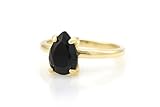 goldring 14kt Zeitloses Edelstein-Ringstück