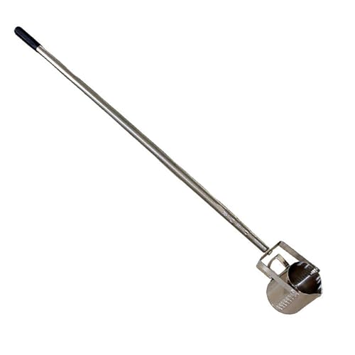 ERRULAN Telescopic Water Sampler Dipper, 304 Stainless Steel Pendulum Beaker Sampler, Water Sampling Pole Sampler Rod for Manufacturing Facility/Laboratory/Swimming Pools(1000ml,0.61-1.5m/2.0-4.9 ft)