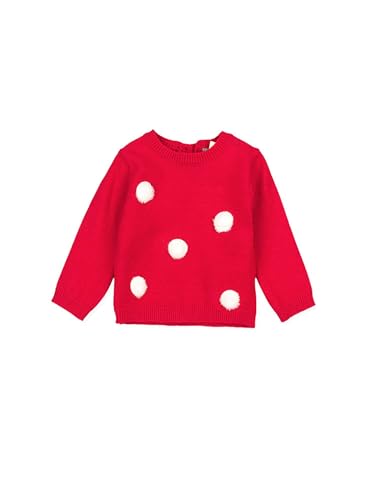 Pull enfant rouge Losan taille 128 cm en maille confortable pour garçon et fille