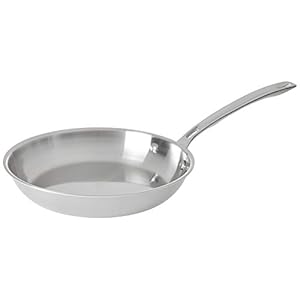 Viking 10″ Fry Pan 3-Ply Stainless Steel, 10 Inch, Silver