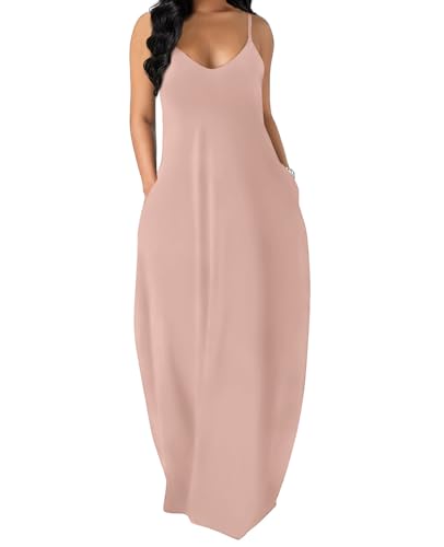 OFEEFAN Plus Size Maxi Dress for Women Graduation Dress for