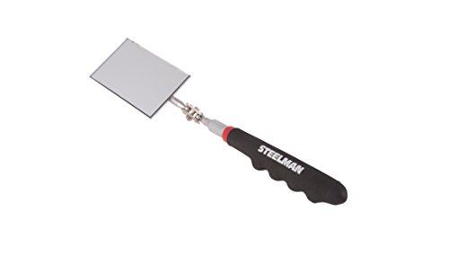 STEELMAN 41817 30-Inch Telescoping 2-Inch x 3.5-Inch Inspection Mirror