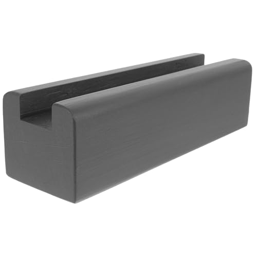 BESPORTBLE Supporto per Specchio da Pavimento in Legno 25X8 Base Antiscivolo per Cornici e Specchi a Figura Intera per Studio e Galleria