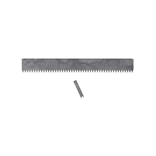 Edge Right - Hammer-in Landscape Edging - 48 inch Strips - 14-Gauge Cor-Ten Steel - 6 inch Depth (1 Pack)