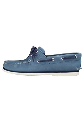 Classic Boat 2 Eye TIMBERLAND COLORE CAPTAIN'S BLUE TAGLIA 41 PER UOMO