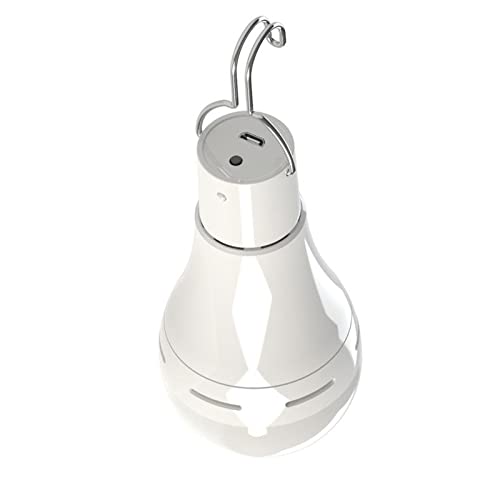 MERIGLARE Lâmpada de Galpão Movido a Energia Solar Portátil Pendurar Lâmpada 9W Iluminação Galinheir