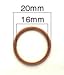 Crush Washer x 5, 16mm x 20mm Compatible with BMW Motorcycles 07 11 9 963 252