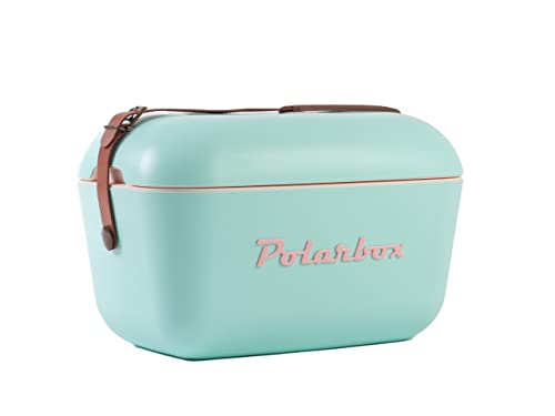 Polarbox Retro Cooler (Ciano – Baby Rose Classic)