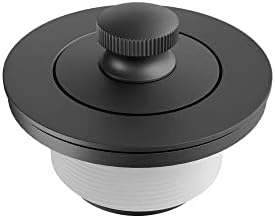 PROFLO PF612 Tub Stoppers Lift and Turn Style - Matte Black