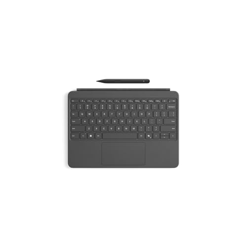 Microsoft Teclado Surface Pro de 12 Pulgadas con lápiz Delgado, Compatible con Surface Pro de 12 Pulgadas, Color Antracita
