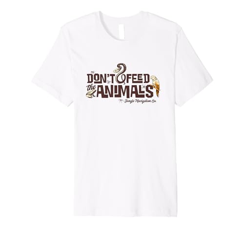 T-shirt Jungle Cruise Don't Feed The Animals premium en coton