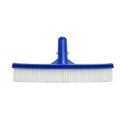 10 Inch Pool Brushes for Cleaning Pool Walls Durable Pool Cleaning Brush Pool Scrub Brush Nylon Pool Brush Pool Broom Brush with Pole, Swimming Pool Accessories Cleaning Tools forfor Men Women