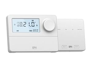 EPH CP4D Programmierbares RF-Raumthermostat mit Empfänger