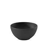 Villeroy & Boch Manufacture Rock – Mickey Mouse – bol à céréales, noir, résistant au lave vaisselle/micro ondes, look ardoise caractéristique avec décor Disney Mickey Mouse à la craie