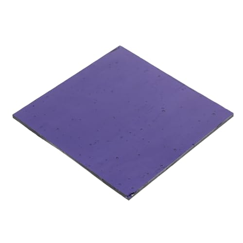 Ciieeo Feuille De Verre Au Cobalt 10x10 Cm Bleue, Dispositif Expérimental Pour Réaction De Couleur De Flamme, Fournitures D’expérimentation Scientifique Et Filtrage En Laboratoire Industriel