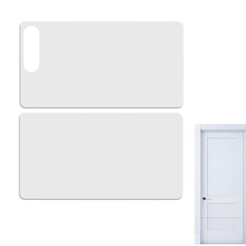 Generic Scratch Protector for Dogs & Cats - Heavy Duty Door Protector, Clear, Easy to Install, Noise Reduction, Prevents Scratching, White, PVC, 79 x 50 cm