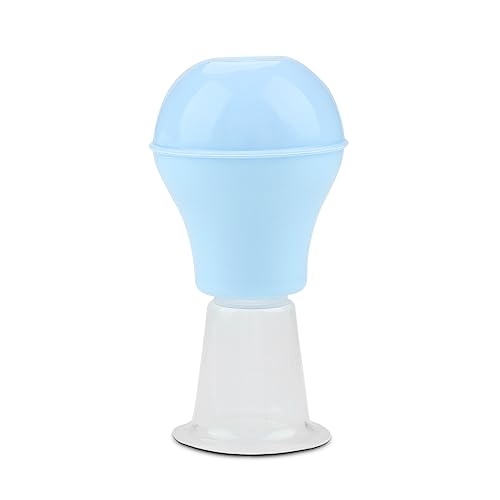 Nipple Corrector,Women Silicone Nipple Enlargement Suction Enlarger Sucker Corrector for Breastfeeding Inverted Flat Nipples Aspirator Puller Health Care(Blue)