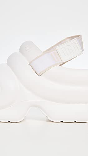 Ugg Women's Aww Yeah Sandal, Bright White, Size 10 #TOP3