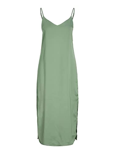Jack & Jones Jxcleo-Vestido de satén, Loden Frost/AOP:AOP, XS para Mujer