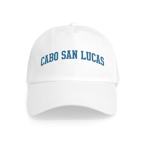CafePress Cabo San Lucas Blue Adjustable Baseball Cap
