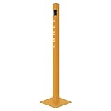 -Lieux applicables: très approprié pour garder les entrées de bâtiment et les zones fumeurs à l'écart des mégots de cigarettes - également très approprié pour les zones fumeurs sur les lieux de travail, les bars et les discothèques, etc.