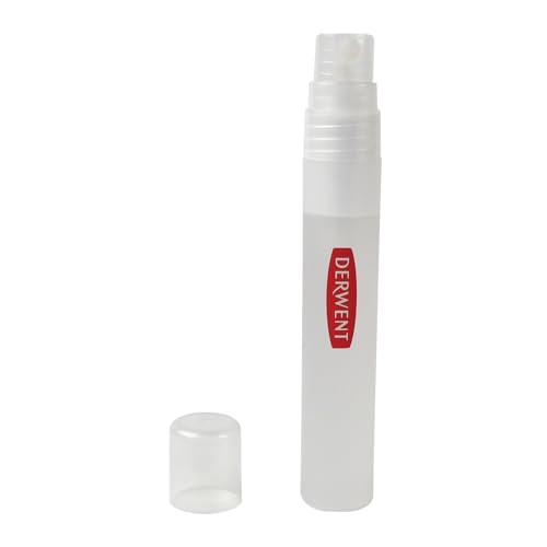 Derwent Spritzer Butelka Spray – Kompaktowa, Wielokrotnego Użytku, Drobna Mgła, Akcesorium Artystyczne dla Artystów Akwarelowych, Profesjonalna Jakość, 2300592