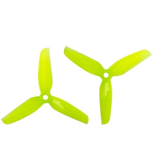 Hélices drone FPV G 4032 tripales jaune haute poussée