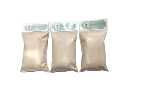 Exfoliantes Y Mascarillas, Beauty Arcilla verde para la piel natural en polvo Mascarilla purificante desintoxicante tik de 3 piezas de un kilo cada uno