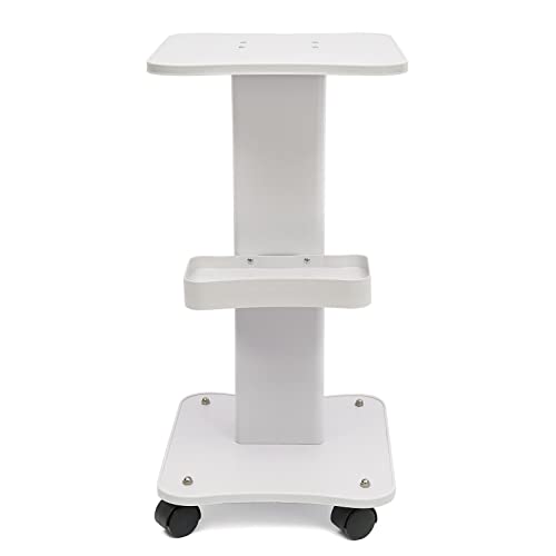Salon Trolley Cart with Wheels, Salon Beauty Service Trolley Salon Rolling Tray Beauty Spa Trolley Portable Mobile Salon Cart 14.96 X 13.78 X 27.17 Inches