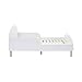 Liberty House Toys Kids White Toddler Bed, H68 x W74 x L144cm