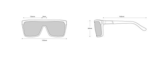 Spy Optic Flynn Shiny Black/Matte Black/Happy Gray/Green One Size #TOP5